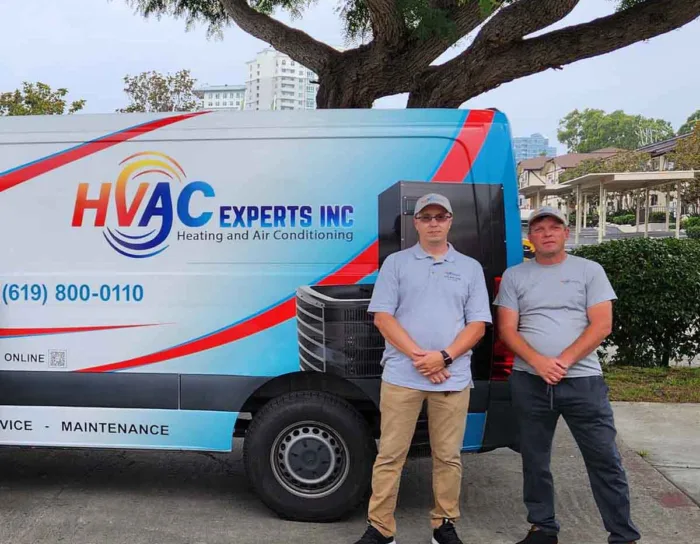HVAC Experts Inc team in San Diego
