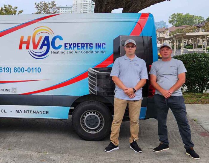 HVAC Experts Inc team in San Diego